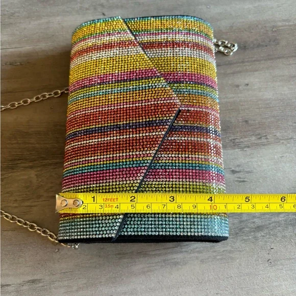 Rhinestone Rainbow Crossbody - Picture 8 of 9